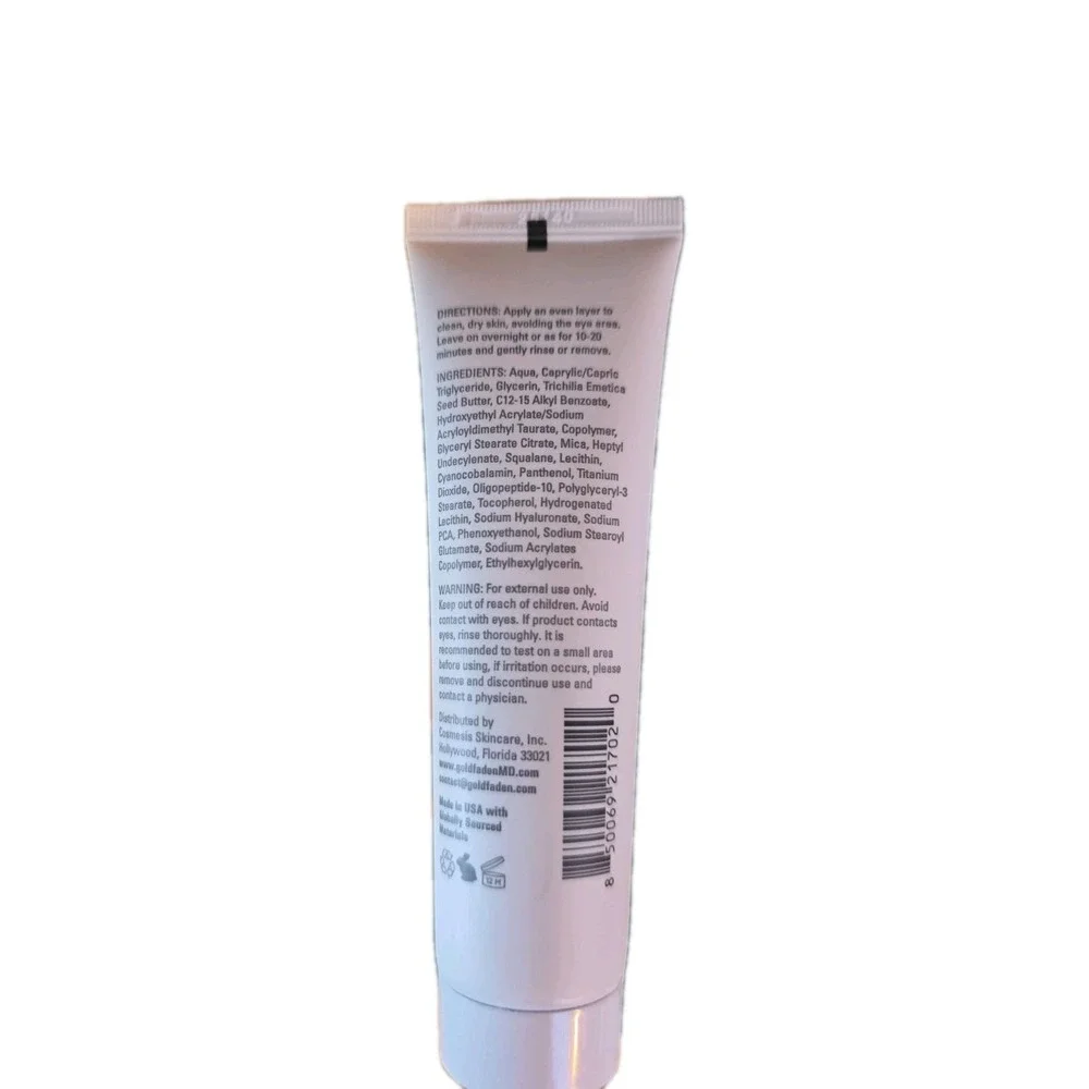GOLDFEDEN MD SOLUTION RADIANCE WHIP Brightening Treatment Mask Full Sz~2oz/60ml